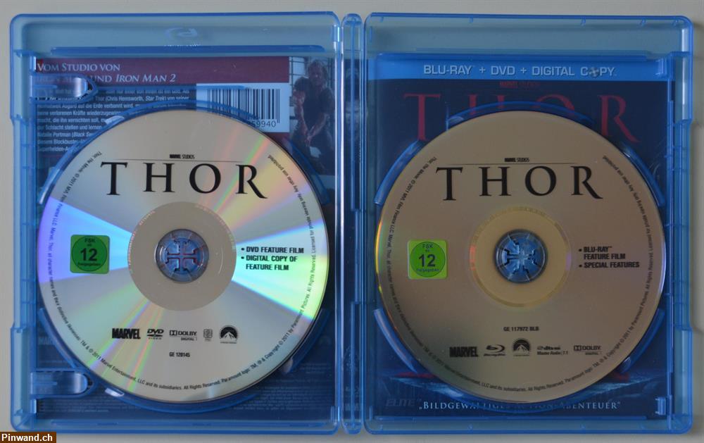 Bild 3: Thor (Bluray + DVD + digital Copy)