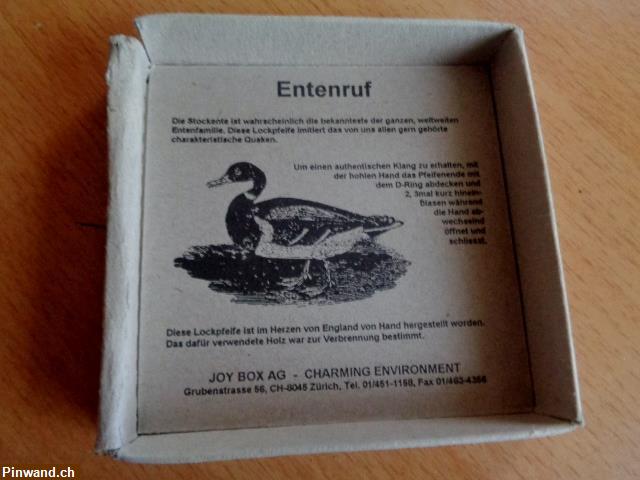 Bild 3: Duck Call (Entenlockpfeife) aus Holz