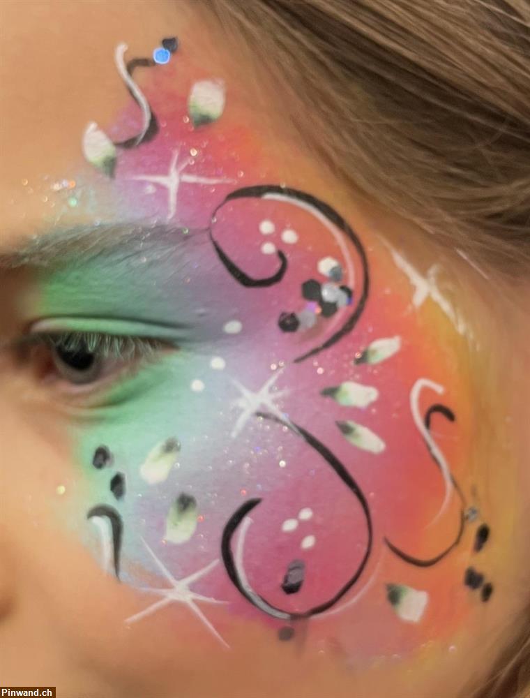 Bild 7: Professionelles, Kinderschminken, Glitzerbar, Glitzer- und Airbrush Tattoos