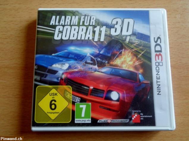 Bild 1: Alarm für Cobra11 Nintendo 3DS / Spielanleitung /Hülle