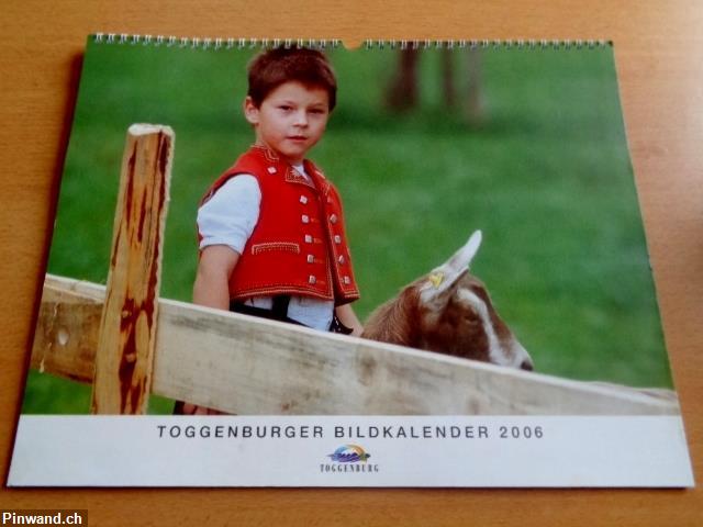 Bild 1: Toggenburger Bildkalender 2006, selten