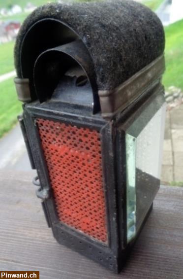 Bild 1: Antike Feuerwehrlampe (Kerzen) / J.G. Lieb, Biberach