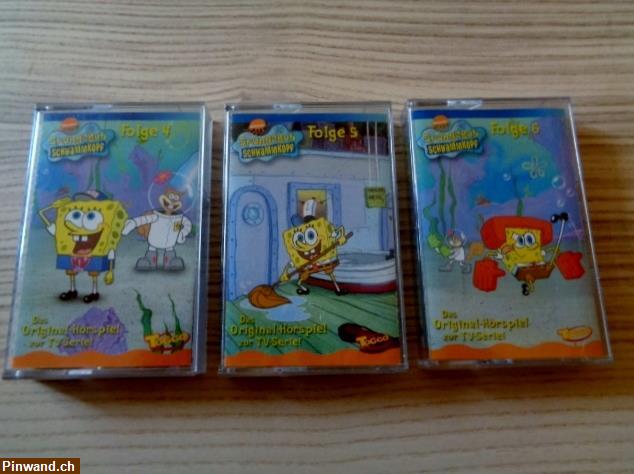 Bild 3: Spongebob Schwammkopf Originalhörspielkassetten Folgen 1-6