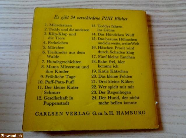 Bild 9: Alte Original Pixi Büchlein, Carlsen Verlag, Hamburg, 6 Stk.