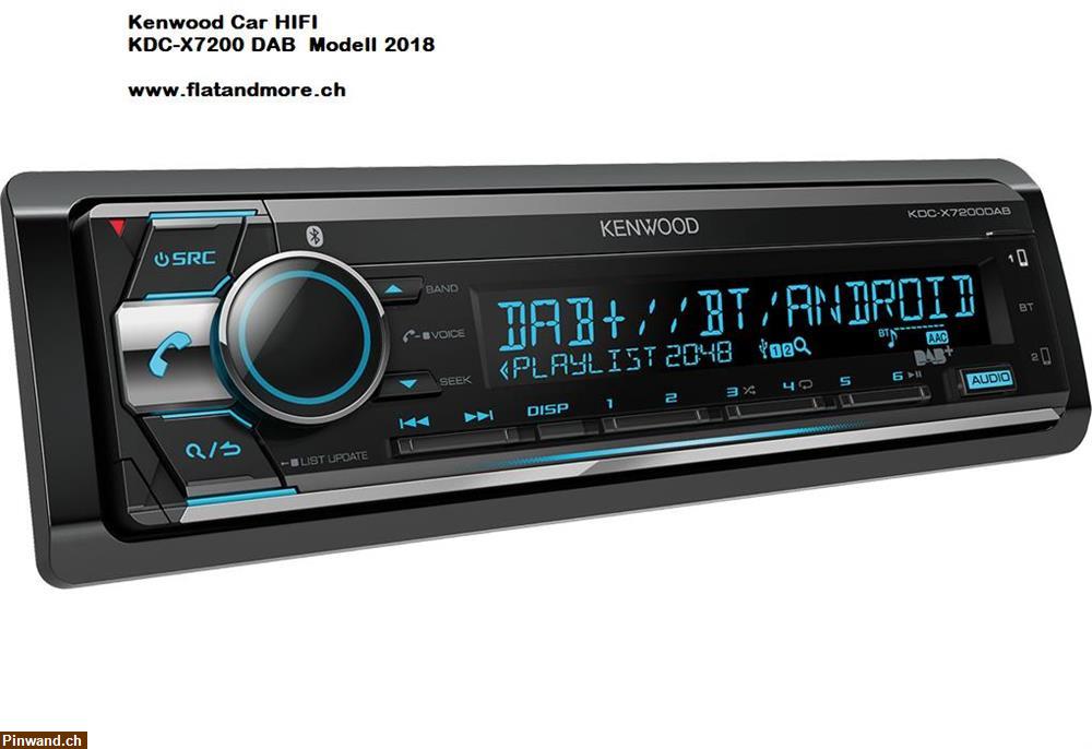 Bild 1: KDC-X7200 DAB NEU  Digitalautoradio mit Bluetooth zu verkaufen