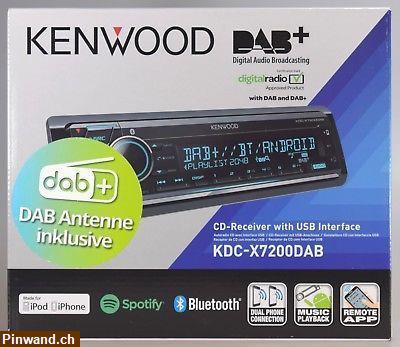 Bild 2: KDC-X7200 DAB NEU  Digitalautoradio mit Bluetooth zu verkaufen