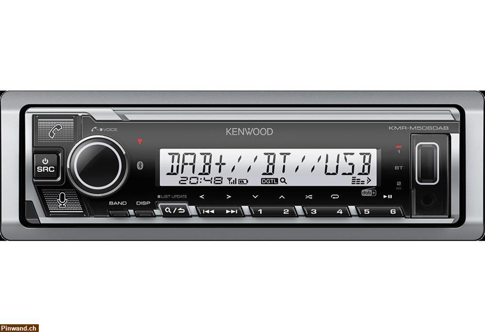 Bild 2: KMR-M506DABMarine Digital  Bluetooth Digitalradio DAB+ ohne Dab Antenne als Zubehör