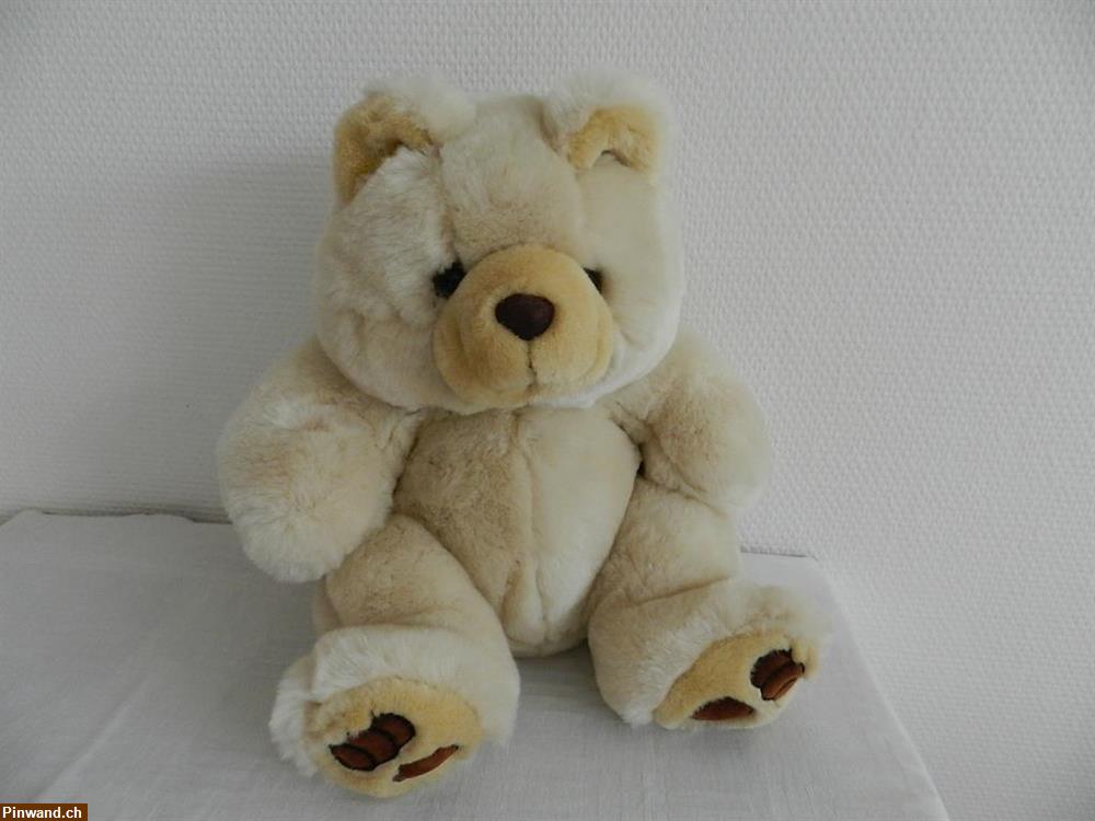 Bild 1: Teddybär Bär Teddy flauschig weich 38 cm