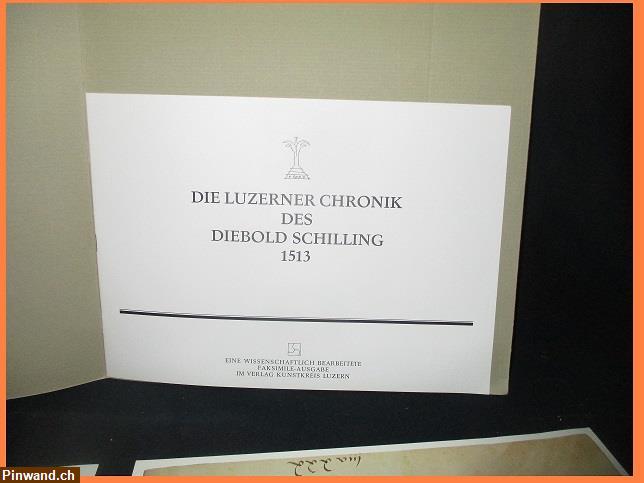 Bild 3: Die Luzerner Chronik des Diebold Schilling 1513