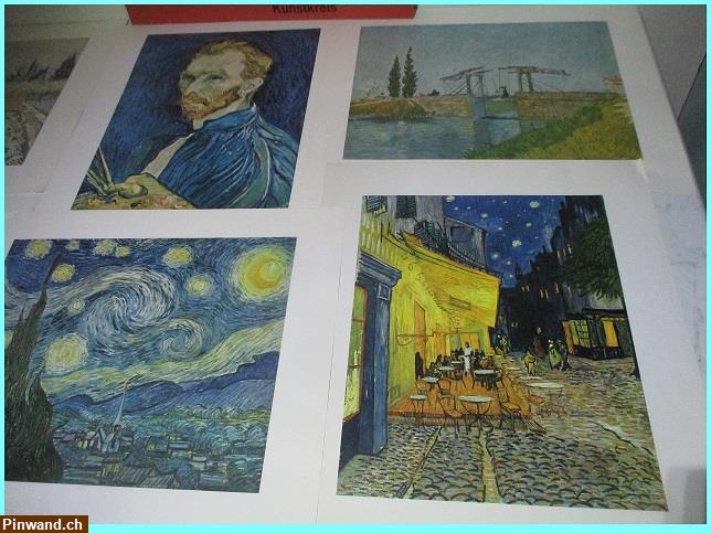 Bild 2: Die grossen Maler der Welt  Van Gogh 6 Posters