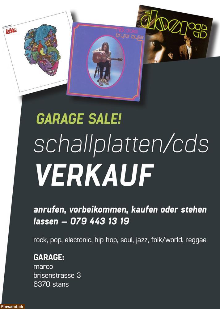 Bild 1: Schallplatten Vinyl - CDs Verkauf in Stans NW (Garage Sale)