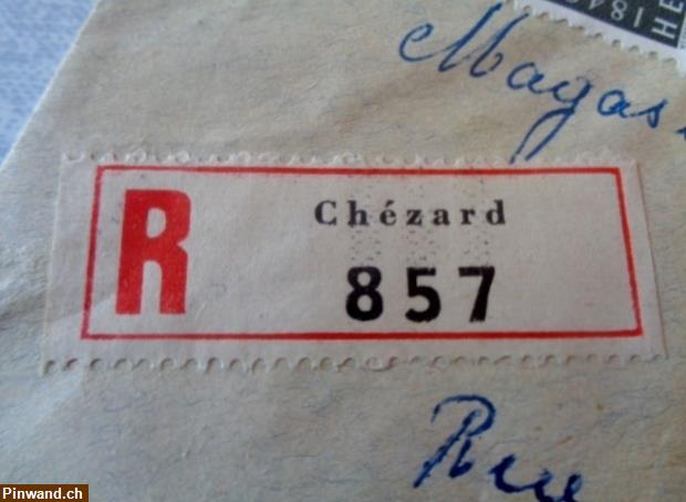 Bild 3: Briefumschlag Inscrit 1949 zu verkaufen