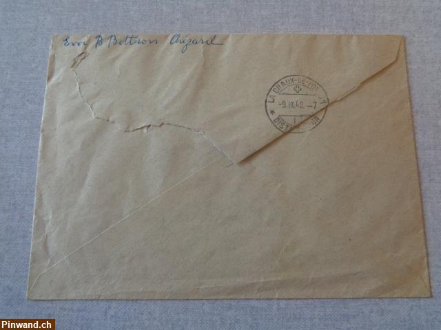 Bild 4: Briefumschlag Inscrit 1949 zu verkaufen