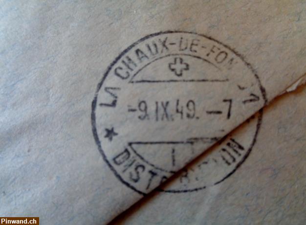 Bild 5: Briefumschlag Inscrit 1949 zu verkaufen