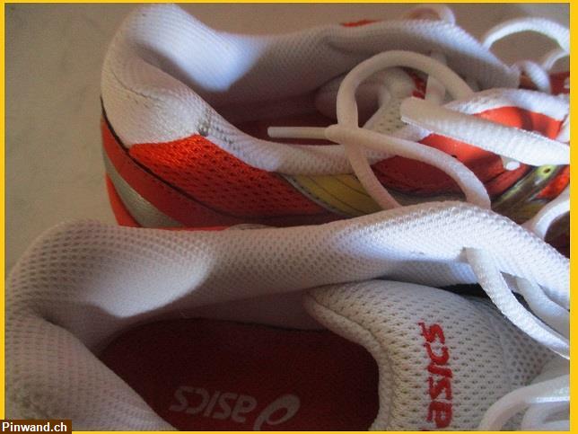 Bild 3: asics Sneaker orange weiss  f460409 zu verkaufen