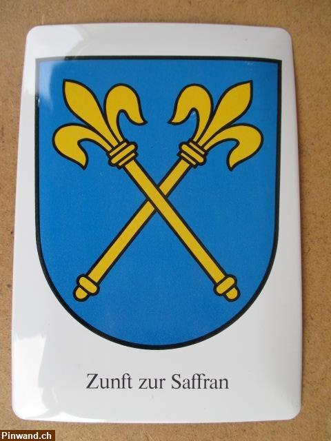 Bild 1: Sächsiilüüte Zunftwappen Saffran 1336