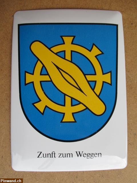 Bild 1: Sächsiilüüte Zunftwappen Weggen 1336