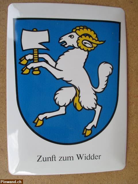 Bild 1: Sächsiilüüte Zunftwappen Widder 1336