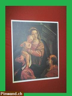 Bild 2: Plakat Paolo caliari Maria mit dem Kind