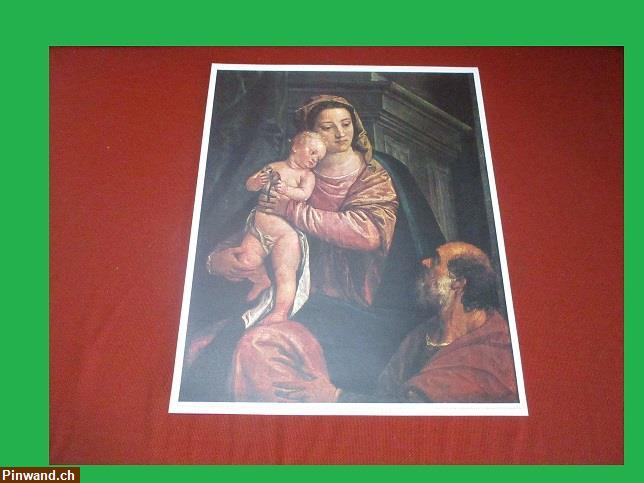 Bild 3: Plakat Paolo caliari Maria mit dem Kind