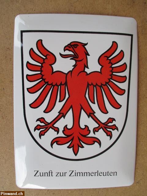 Bild 1: Sächsiilüüte Zunftwappen Zimmerleuten 1336