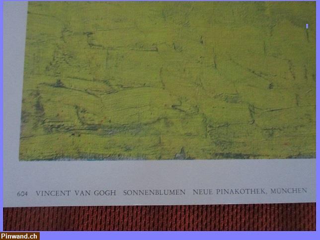 Bild 4: Plakat Vincent van Gogh Sonnenblume