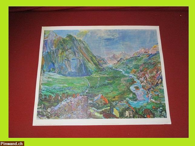 Bild 1: Plakat  Oskar Kokoschka 1886 - leuk