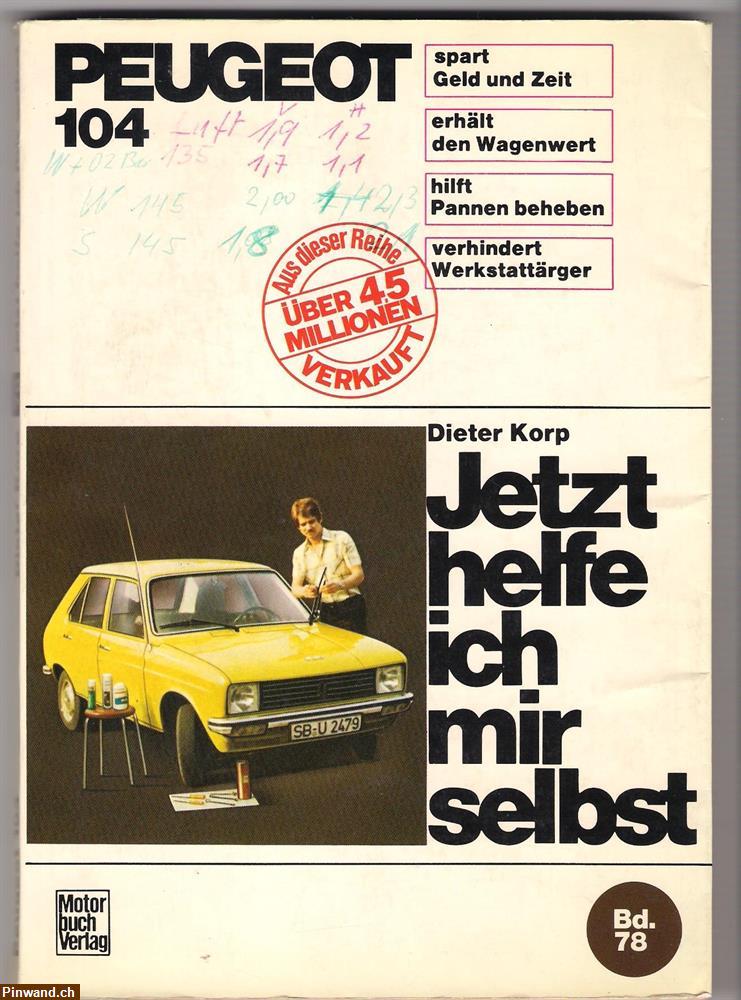Bild 1: Peugeot 104 1976 Motorbuch Verlag