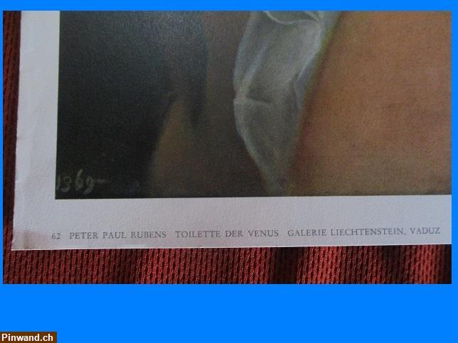 Bild 2: Plakat 60x48cm | Peter Paul Rubens Toilette der Venus