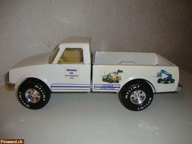 Bild 2: Vintage Chevy Pick UP GRADALL Modellauto!