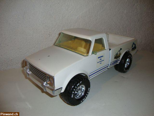 Bild 4: Vintage Chevy Pick UP GRADALL Modellauto!