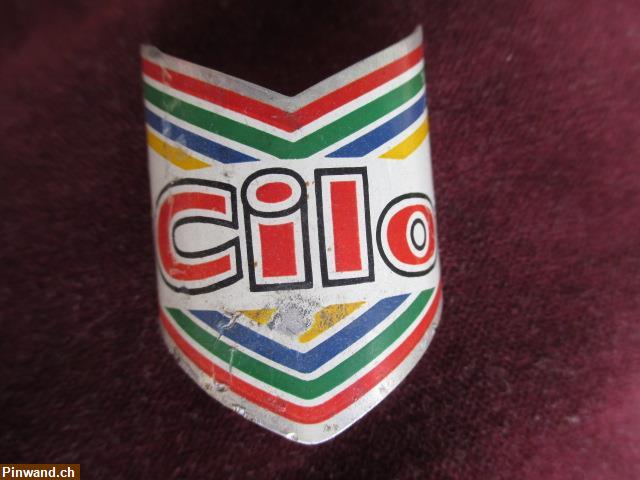 Bild 1: Cilo Velo Steuerkopf  CH  Schild Emblem