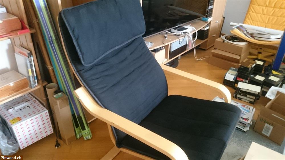 Bild 2: Wipp-Stuhl schwarz zu verkaufen