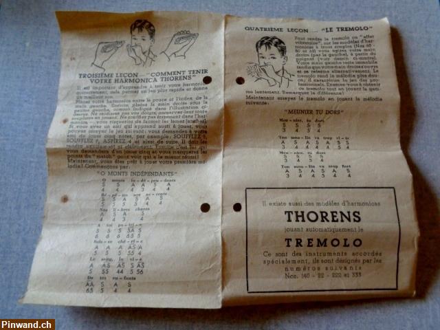 Bild 8: Harmonica Thorens St. Croix / 1940iger Jahren zu verkaufen