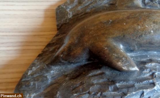 Bild 2: Delphin Steinskulpture zu verkaufen