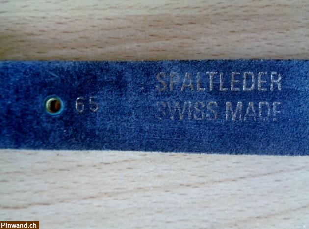 Bild 6: Appenzeller Hundehalsband Leder / 65cm zu verkaufen