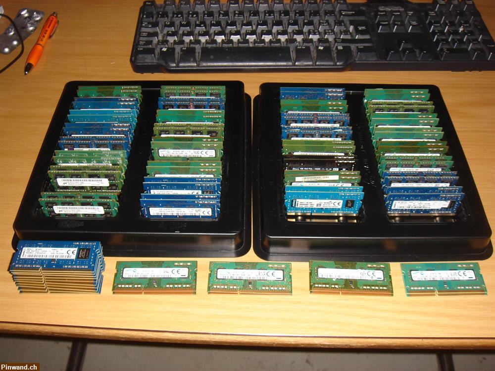 Bild 4: 2 Stück 4GB DDR3 RAM für Laptop