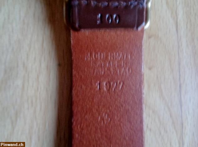 Bild 5: Hochwertiger Herrengurt, Jg. 1977, wie neu zu verkaufen