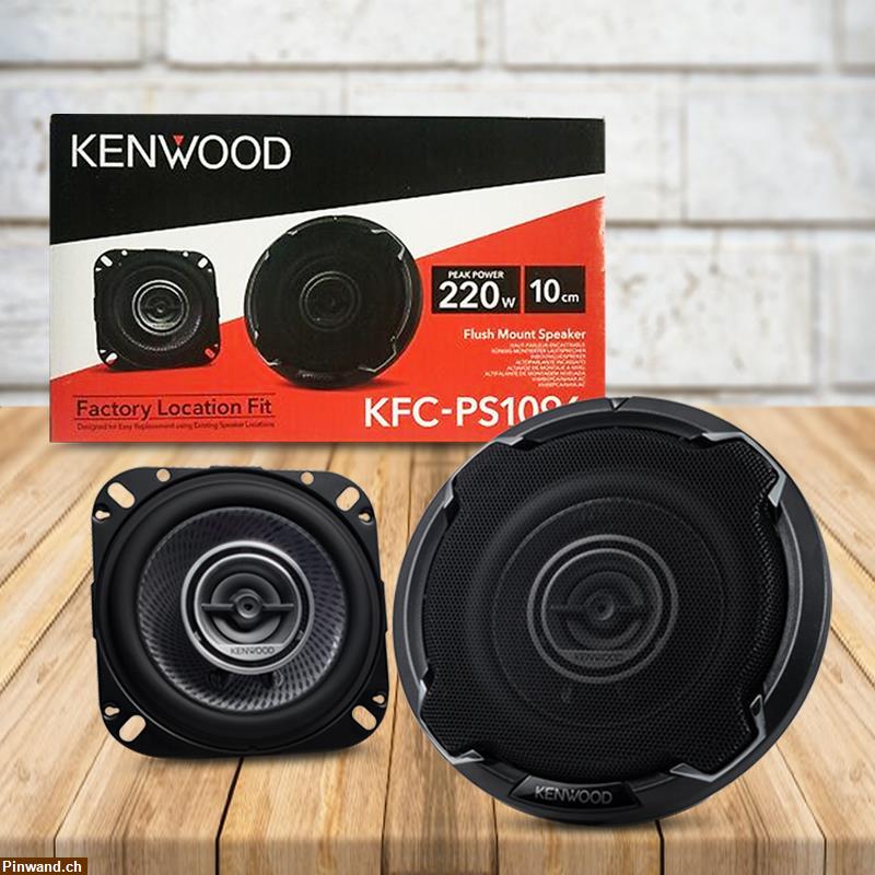 Bild 1: Kenwood Auto Einbaulautsprecher der Top Qualität NEU 10 cm 2 Weg