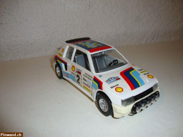 Bild 4: Modellauto Peugeot 205 Turbo zu verkaufen