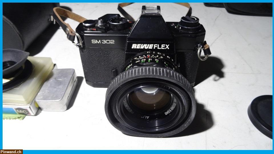 Bild 8: Verkauf: Revueflex SM302 analoge Spiegelreflexkamera Kamera