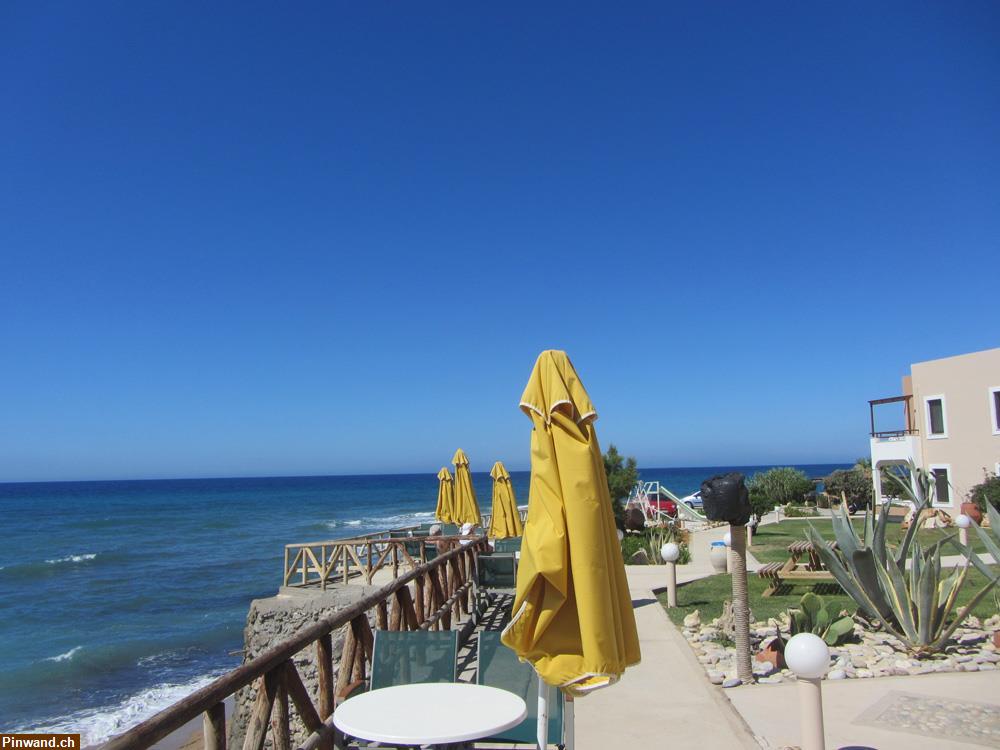 Bild 4: Kreta Urlaub mit Frühstück im Alkionis Beach am Meer