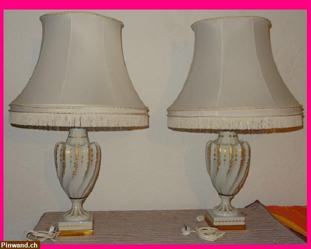 Bild 1: Paar große Tischlampen, Vasenlampe, Vasenleuchte