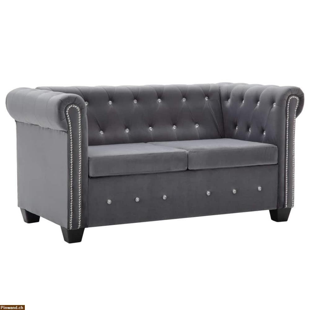 Bild 1: Chesterfield Sofa 2-Sitzer zu verkaufen