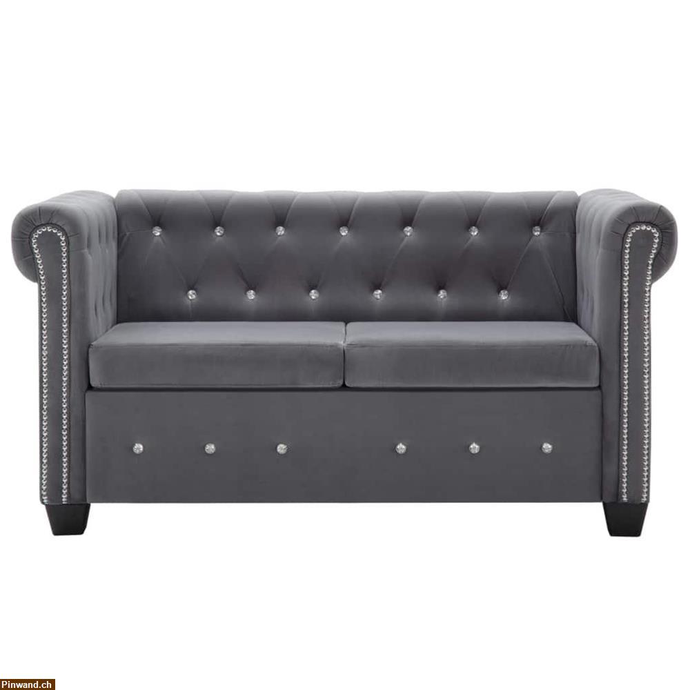 Bild 2: Chesterfield Sofa 2-Sitzer zu verkaufen