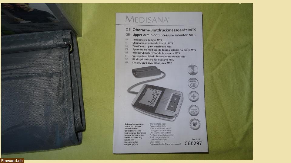 Bild 4: Blutdruckmessgerät Medisana zu verkaufen