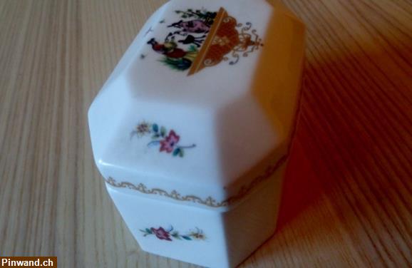 Bild 2: Vintage Royal Worcester Porzellan Zuckerdose