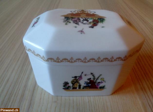 Bild 3: Vintage Royal Worcester Porzellan Zuckerdose