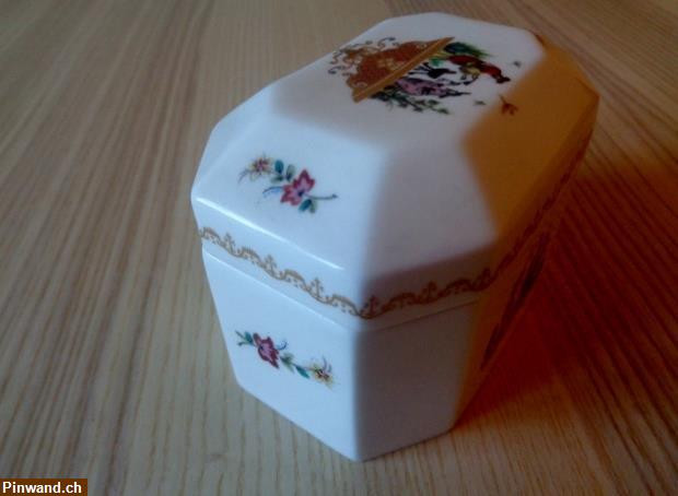 Bild 4: Vintage Royal Worcester Porzellan Zuckerdose