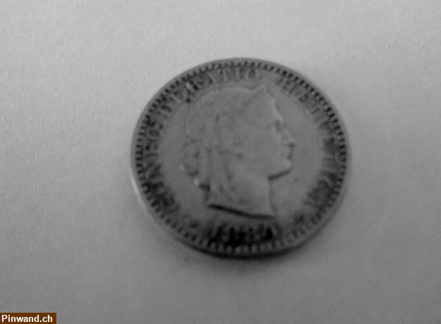 Bild 4: CH 20 Rappen Münzen 1883 / 1884 / 1885 / Gelaufen (3 Stk.)